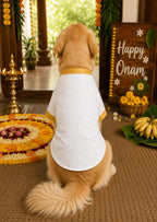Onam Dog Kurta