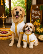 Onam Dog Kurta