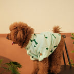 BONE EMBROIDERY DOG KURTA- MINT GREEN