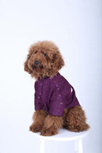 Purple Wine Dog Sherwani